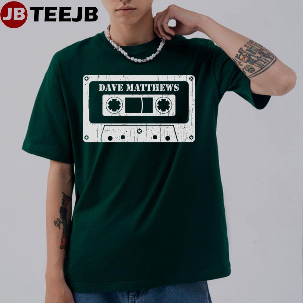 White Art Cassette Dave Matthews TeeJB Unisex T-Shirt