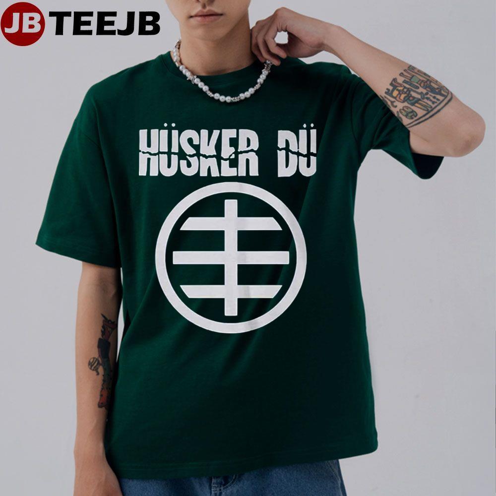 White Art Circlr Hüsker Dü TeeJB Unisex T-Shirt