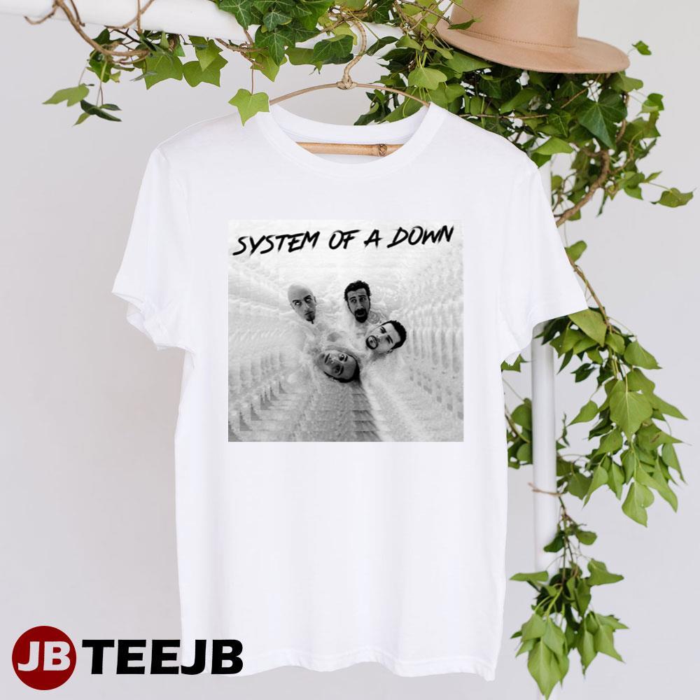 White Art People System Of A Down TeeJB Unisex T-Shirt