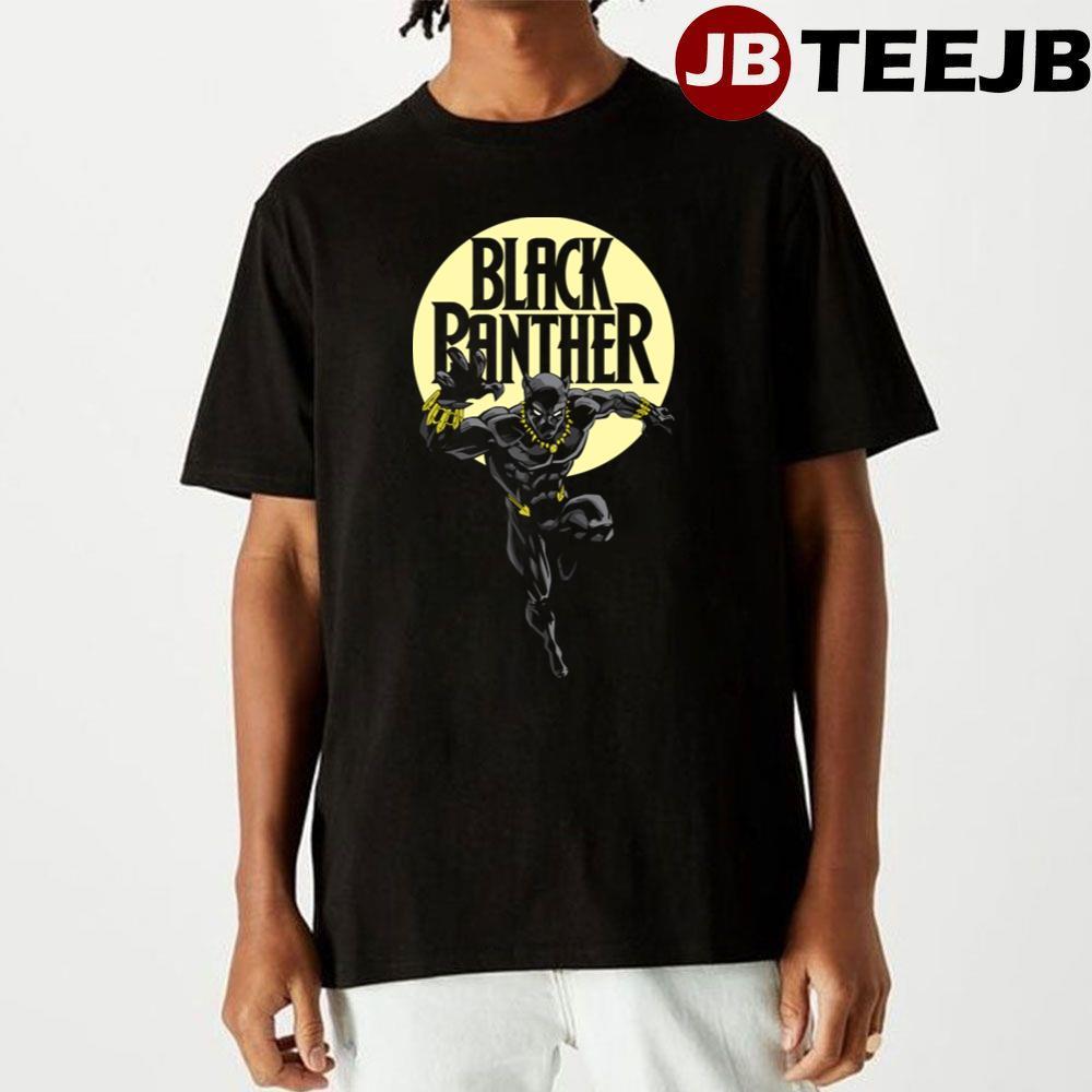 Yellow Circle Black Panther TeeJB Unisex T-Shirt
