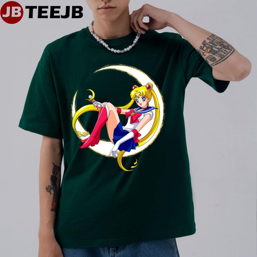 Yellow Moon Sailor Moon TeeJB Unisex T-Shirt