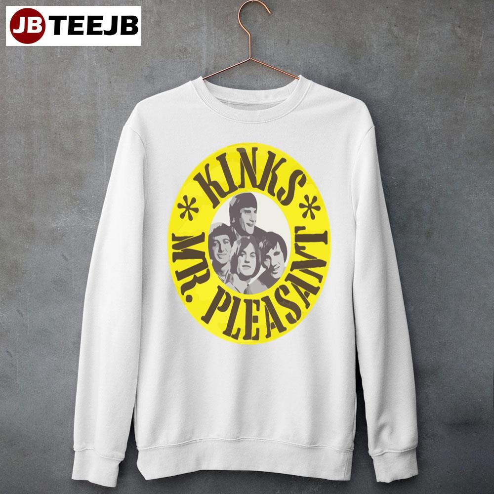 Yellow Vintage The Kinks TeeJB Unisex Sweatshirt