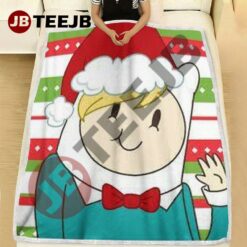 Adventure Time Christmas 21 Blanket