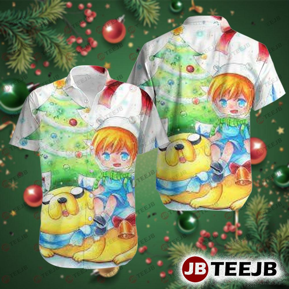 Adventure Time Christmas 23 Hawaii Shirt