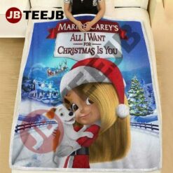 All I Want For Christmas Is You 3 Blanket