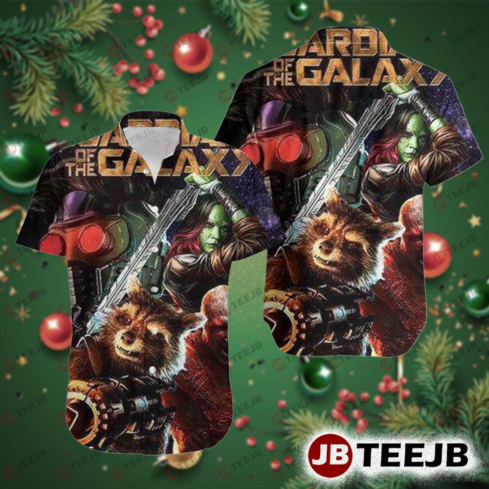 All Team The Guardians Of The Galaxy Holiday Special Hawaii Shirt