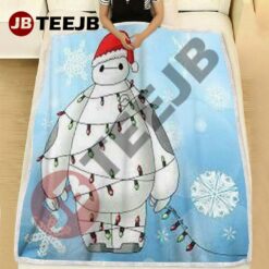 Art Baymax Christmas 1 Blanket