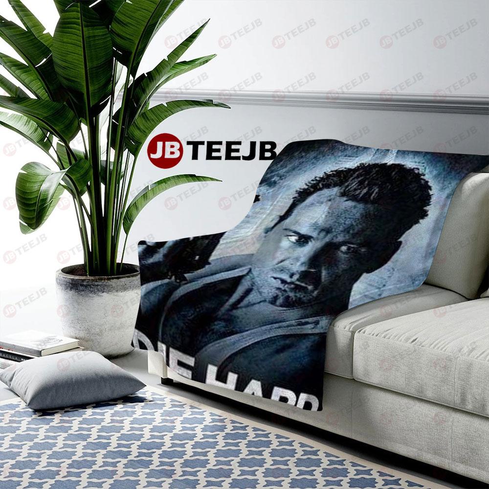 Art Die Hard Movie 2 US Cozy Blanket