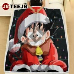 Art Dragon Ball Manga Christmas 02 Blanket