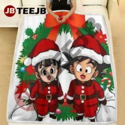 Art Dragon Ball Manga Christmas 04 Blanket