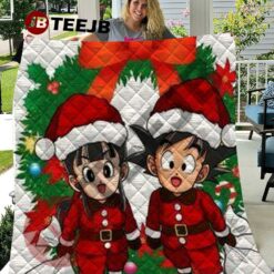 Art Dragon Ball Manga Christmas 04 Quilt