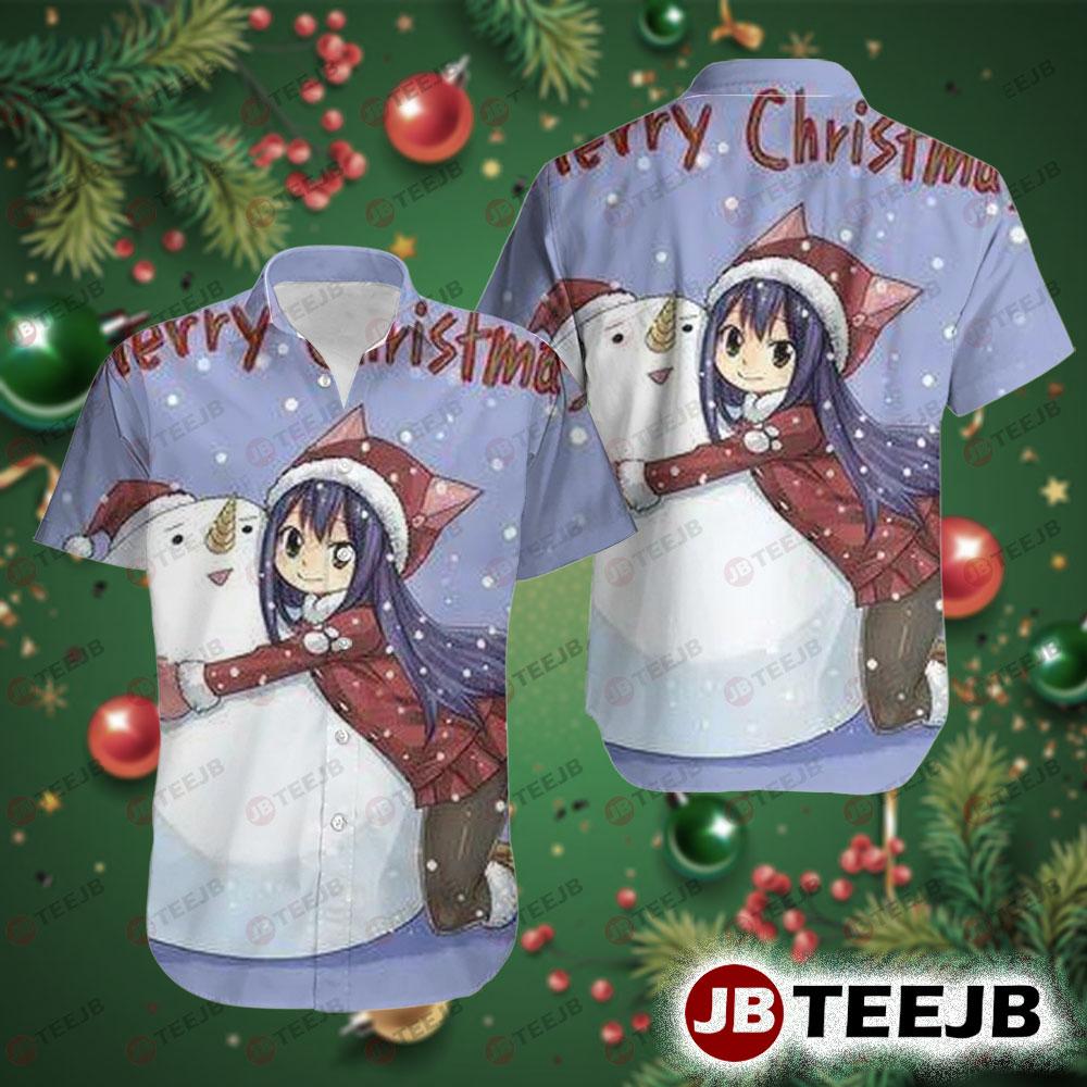 Art Fairy Tail Anime Christmas 04 Hawaii Shirt