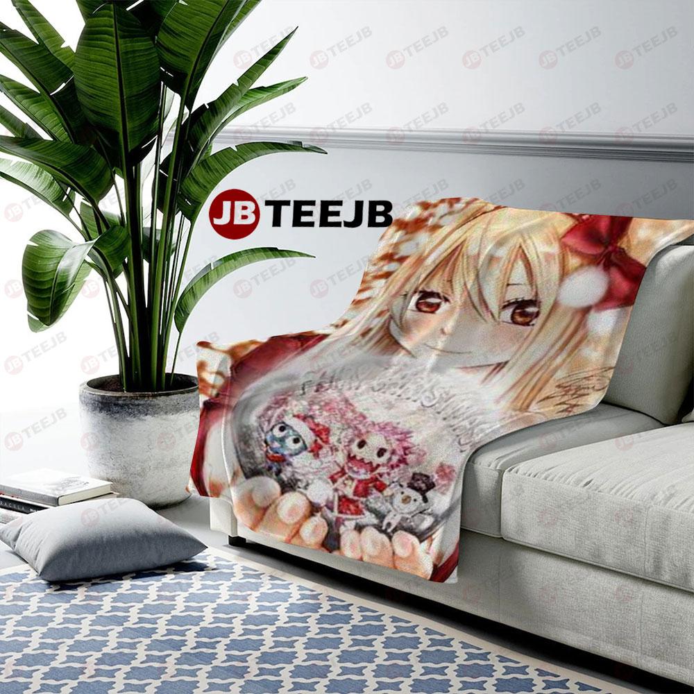 Art Fairy Tail Anime Christmas 06 US Cozy Blanket