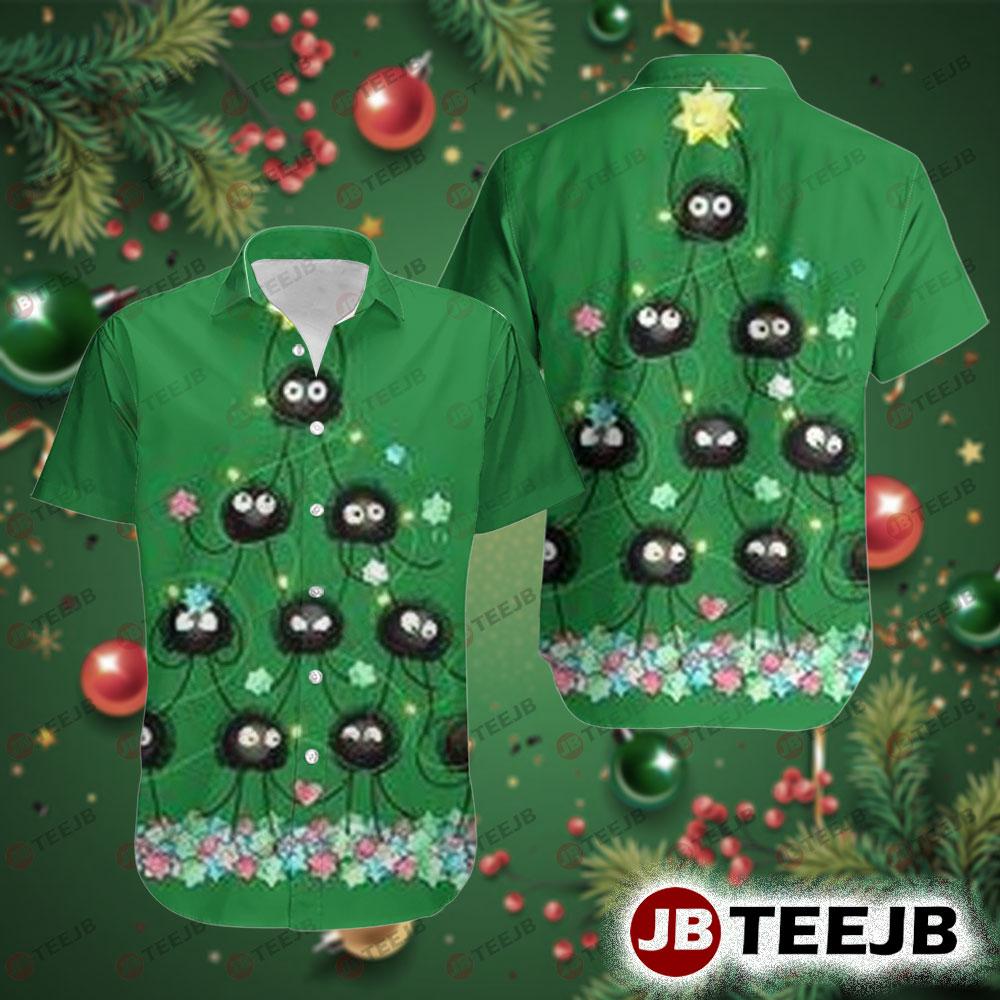 Art Green Totoro Ghibli Studio Christmas 03 Hawaii Shirt