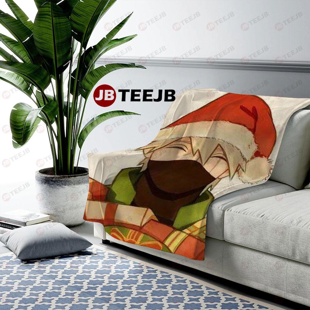 Art Naruto Manga Christmas 07 US Cozy Blanket