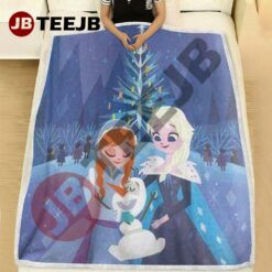 Art Olaf’s Frozen Adventure 09 Blanket