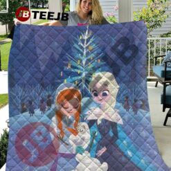 Art Olaf’s Frozen Adventure 09 Quilt