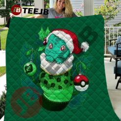 Art Pokémon Christmas 09 Quilt