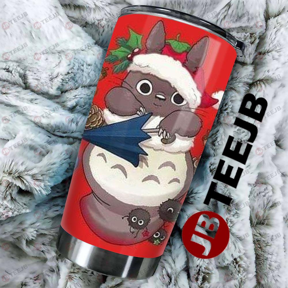 Art Totoro Ghibli Studio Christmas 13 Tumbler