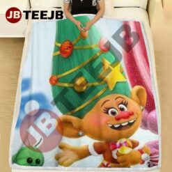 Art Trolls Holiday 10 Blanket