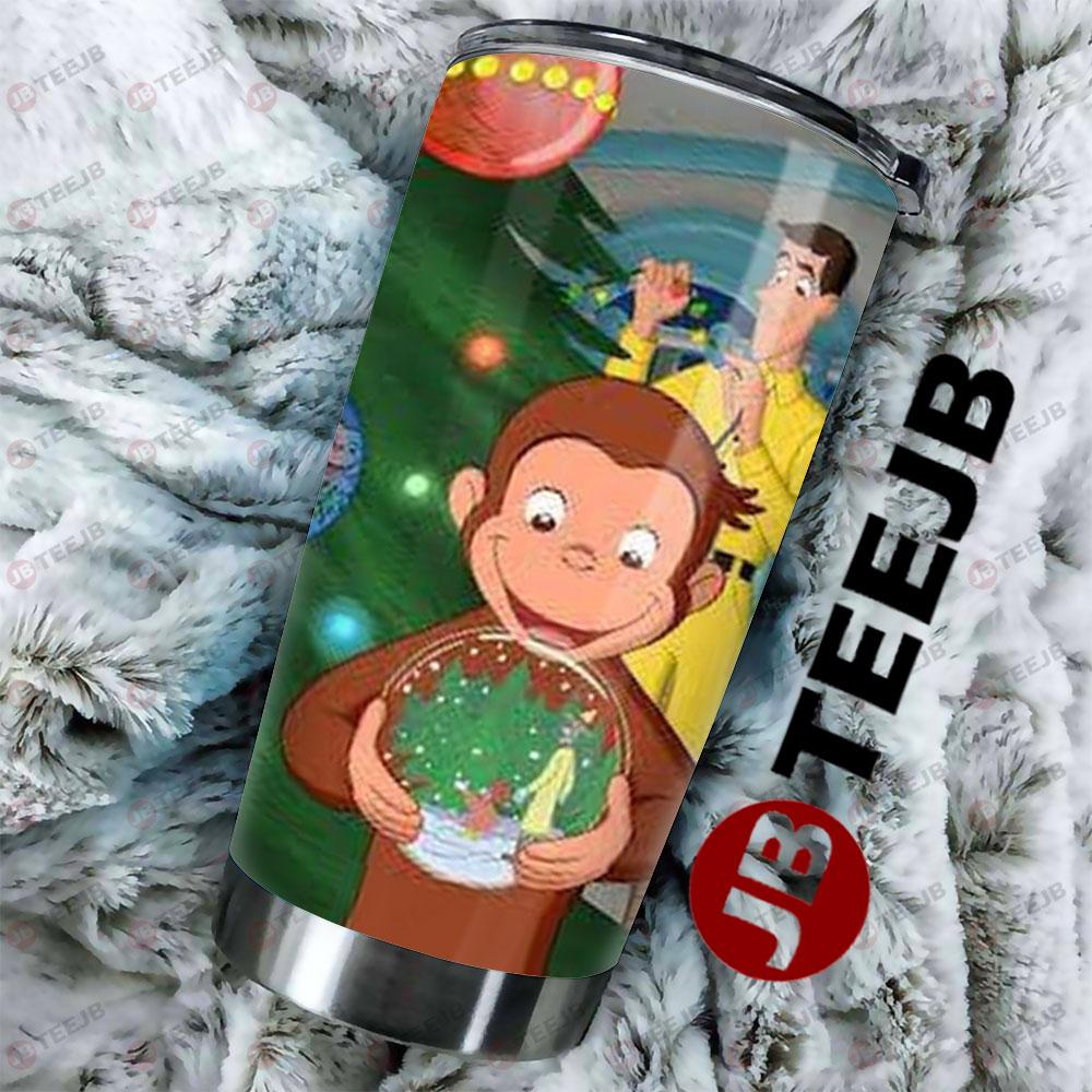 Curious George A Very Monkey Christmas 4 Tumbler