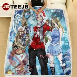 Cute Fairy Tail Anime Christmas 14 Blanket