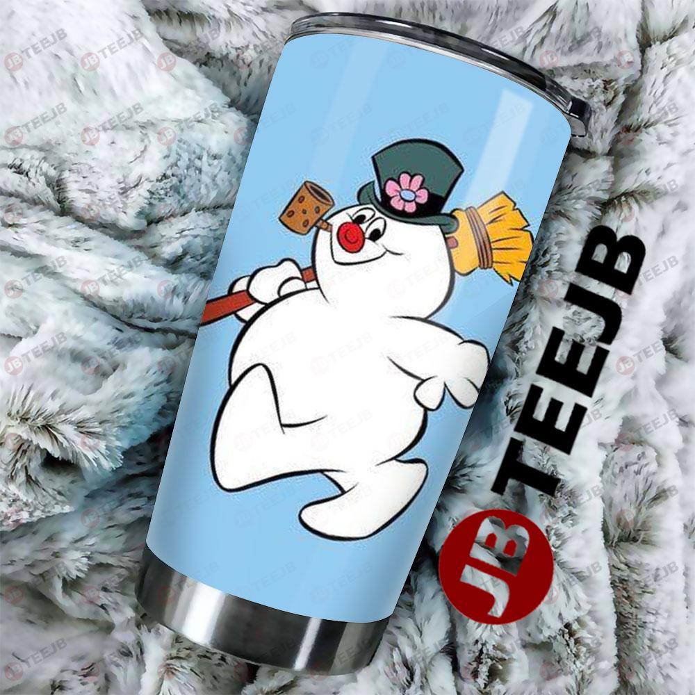 Cute Frosty The Snowman 4 Tumbler