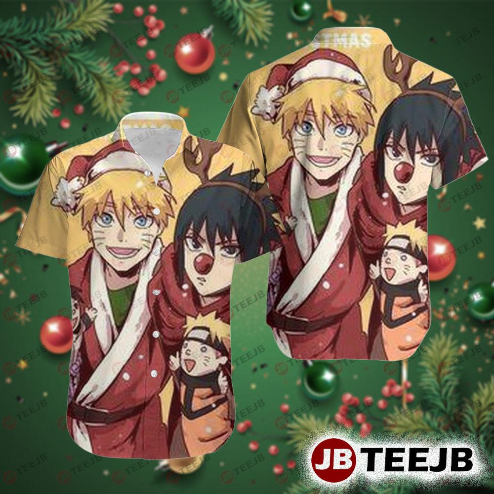 Cute Naruto Manga Christmas 13 Hawaii Shirt