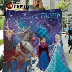 Cute Olaf’s Frozen Adventure 11 Quilt