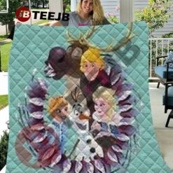 Cute Olaf’s Frozen Adventure 14 Quilt