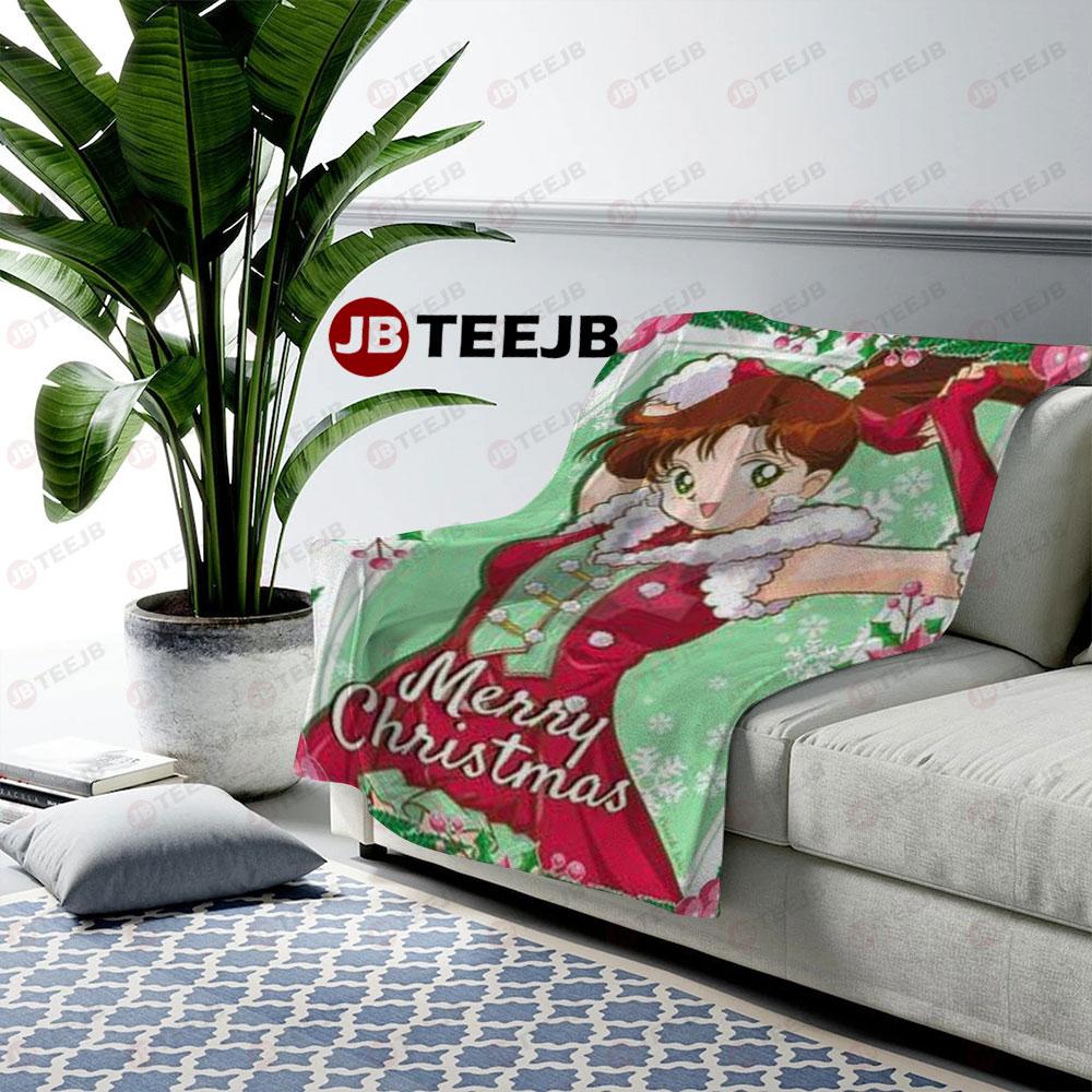 Cute Sailor Moon Christmas 13 US Cozy Blanket