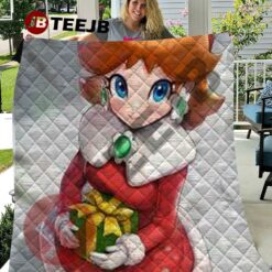 Cute Super Mario Christmas 3 Quilt