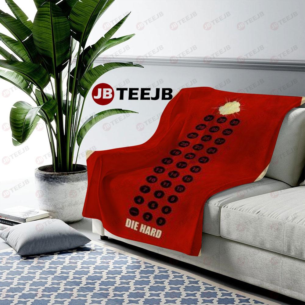 Die Hard Movie 02 US Cozy Blanket