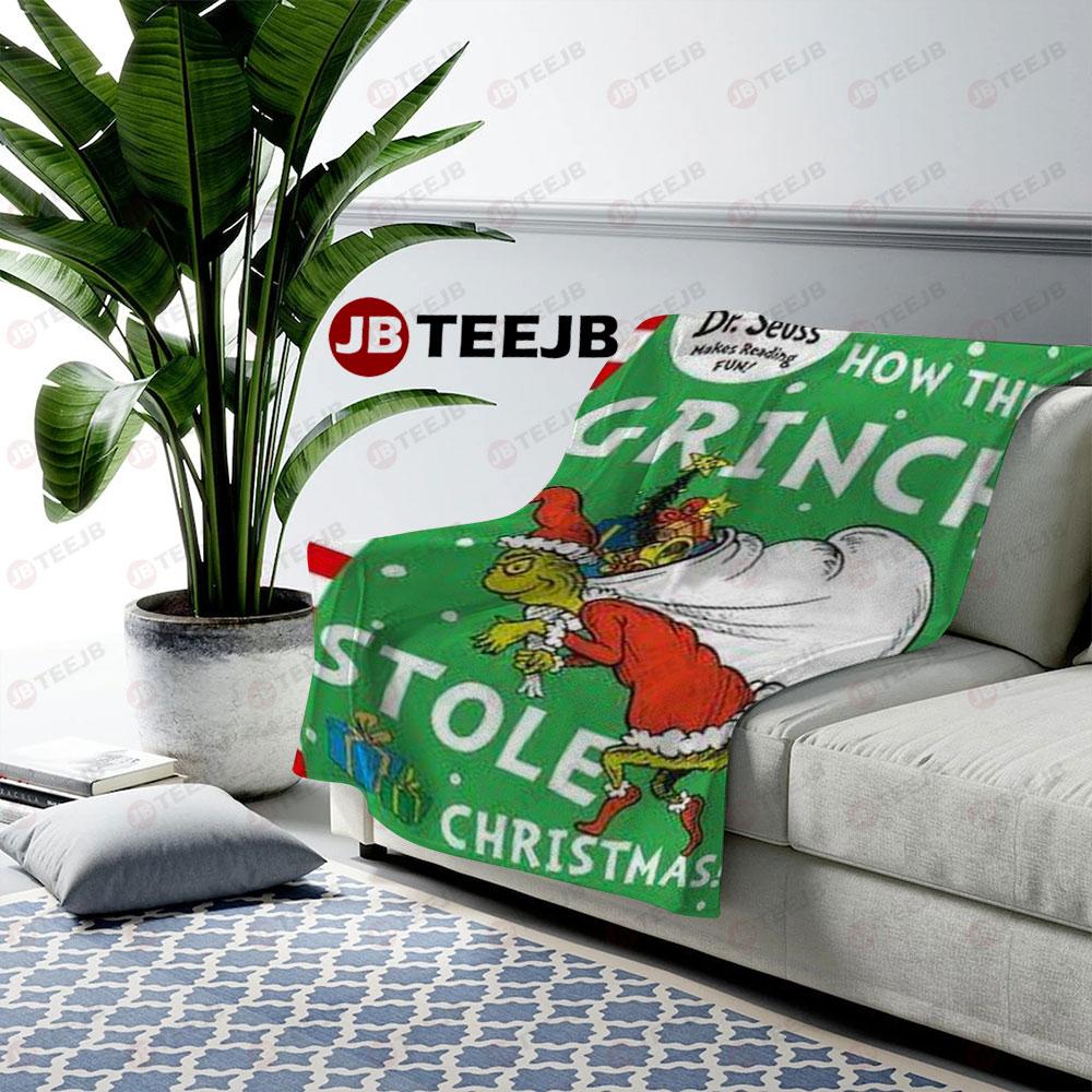 Dr Seuss’ How The Grinch Stole Christmas 13 US Cozy Blanket