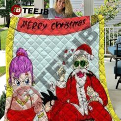 Dragon Ball Manga Christmas 09 Quilt