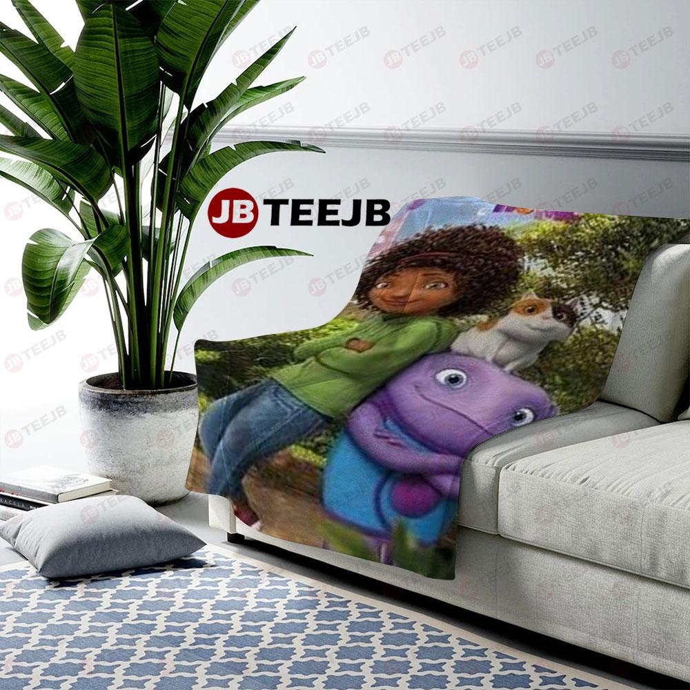 Dreamworks Home For The Holidays 10 US Cozy Blanket