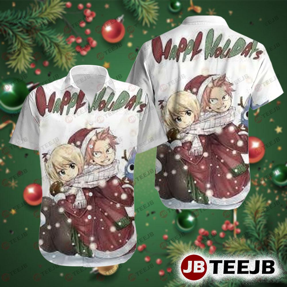 Fairy Tail Anime Christmas 17 Hawaii Shirt