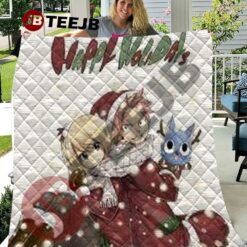 Fairy Tail Anime Christmas 17 Quilt