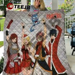 Fairy Tail Anime Christmas 26 Quilt