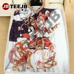 Fairy Tail Anime Christmas 35 Blanket