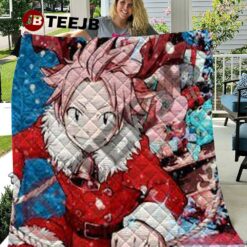 Fairy Tail Anime Christmas 37 Quilt