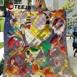 Fanart Pokémon Christmas 05 Quilt