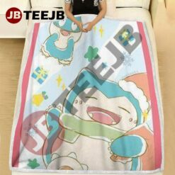 Fanart Pokémon Christmas 07 Blanket