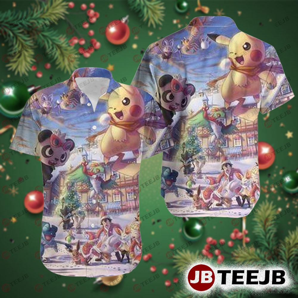 Fanart Pokémon Christmas 11 Hawaii Shirt