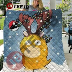 Fanart Pokémon Christmas 13 Quilt