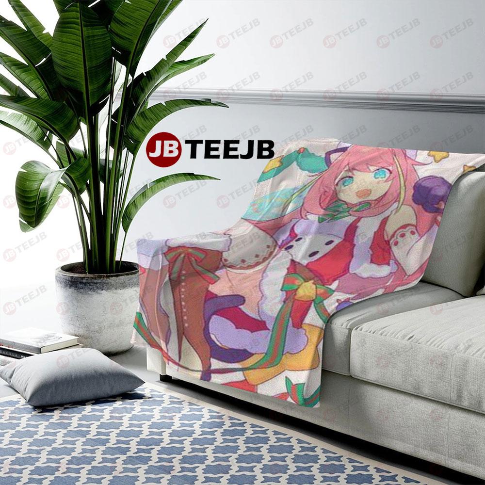 Fanart Sailor Moon Sexy Big Boob Hentai Christmas 2 US Cozy Blanket