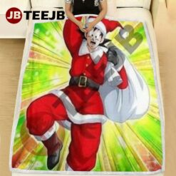 Funny Dragon Ball Manga Christmas 02 Blanket