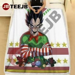 Funny Dragon Ball Manga Christmas 06 Blanket