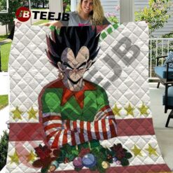 Funny Dragon Ball Manga Christmas 06 Quilt