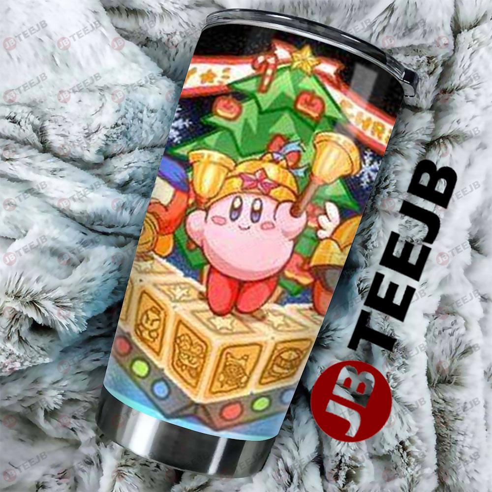 Funny Kirby Christmas 04 Tumbler